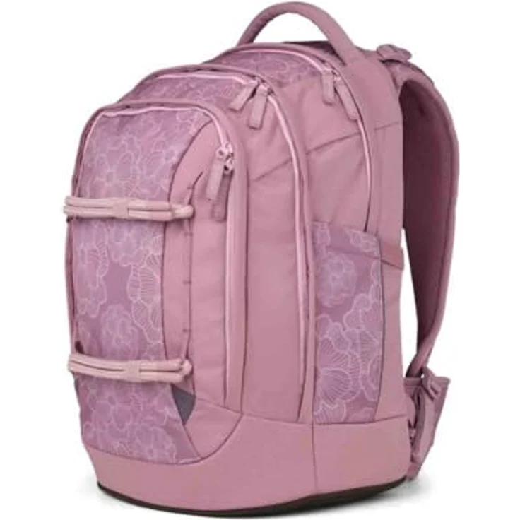 Satch Pack Schulrucksack Set 2tlg. inkl. Schlamperbox, 30 Liter Volumen, Magnolia Dream – Bild 4