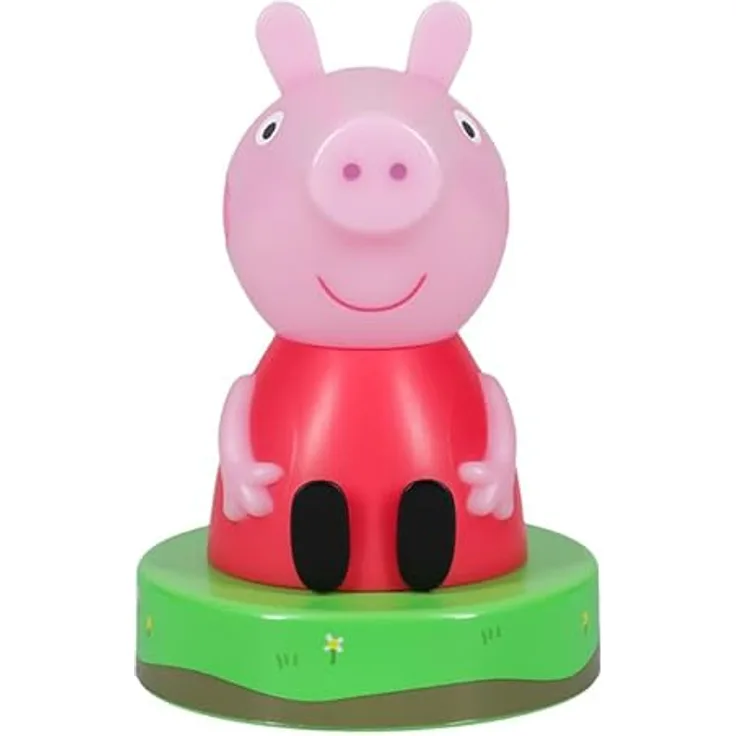 Paladone Peppa Pig Icon Light, 11 cm Nachtlicht in Blau, batteriebetrieben (2x AAA, nicht enthalten)