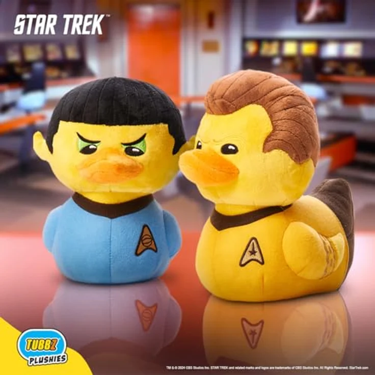 Numskull Star Trek Tubbz Plüschfigur James T. Kirk 20 cm, offizielles Star Trek Produkt, 100% Polyester – Bild 6