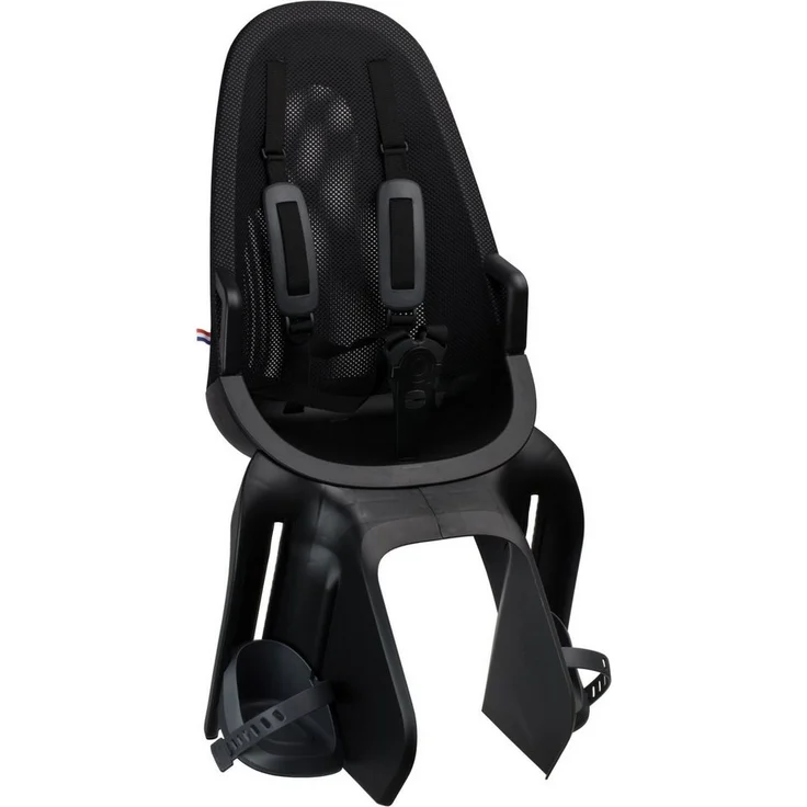 Qibbel Fahrradkindersitz Air, Gepäckträgermontage für Kinder bis 22 kg, Fünf-Punkt-Gurt, leicht und belüftet – Bild 1