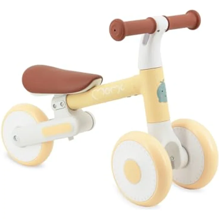 MoMi Laufrad Dex 6 Zoll, Klappbares Laufrad mit 2-facher Höhenverstellung, für Kinder 12-36 Monate, max. Belastbarkeit 20 kg