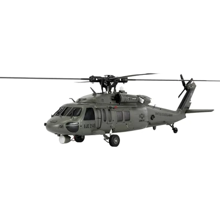 Amewi UH60 Black Hawk Marine CP Helikopter, 6G/3D RTF, mit Brushless-Direktantrieb und neuartigem Stabilisierungssystem – Bild 2