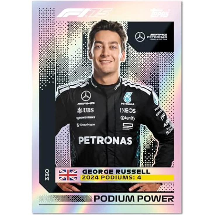 Topps Turbo Attax Formel 1 TC 2025, MEGA TINS Diamond Edition, Kartenspiel mit limitierten Sammelkarten – Bild 9