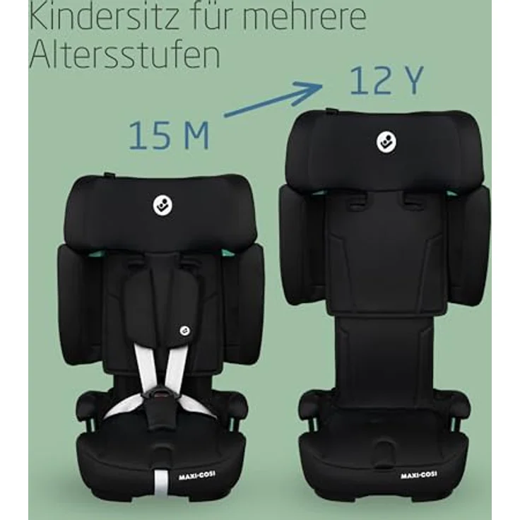 Maxi-Cosi Nomad XL Plus, klappbarer Kindersitz für 15 Monate bis 12 Jahre, ECE R129/i-Size, mit 5 Liegepositionen und G-Cell Seitenaufprallschutz – Bild 5