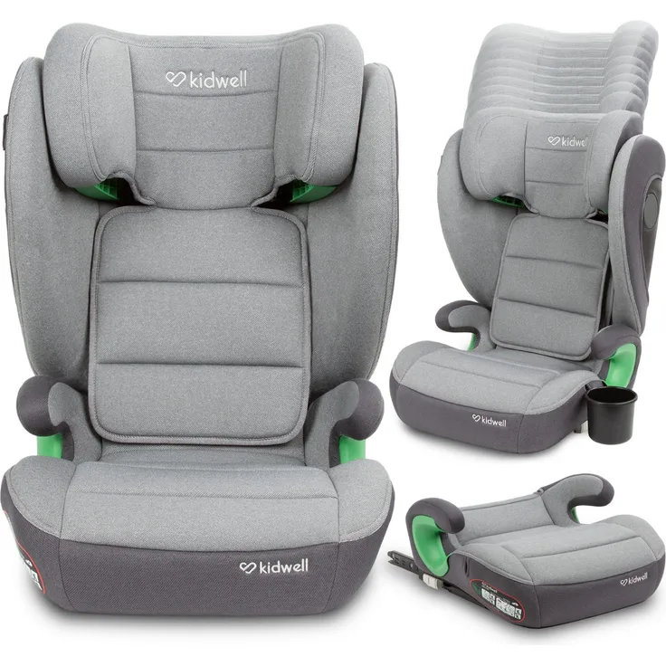 COIL Autokindersitz Kindersitz, Autositz Weston I-SIZE, ISOFIX System, Verstellbare Kopfstütze, 100-150 cm, blau