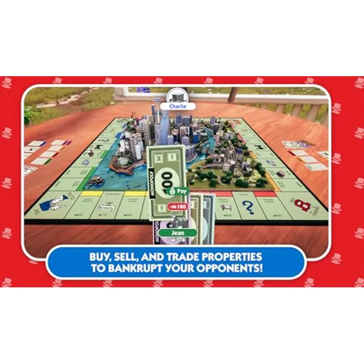 Engine Software Monopoly Videospiel für PS5, Cross-Play für bis zu 6 Spieler, vollständig animierte 3D-Stadt – Bild 2