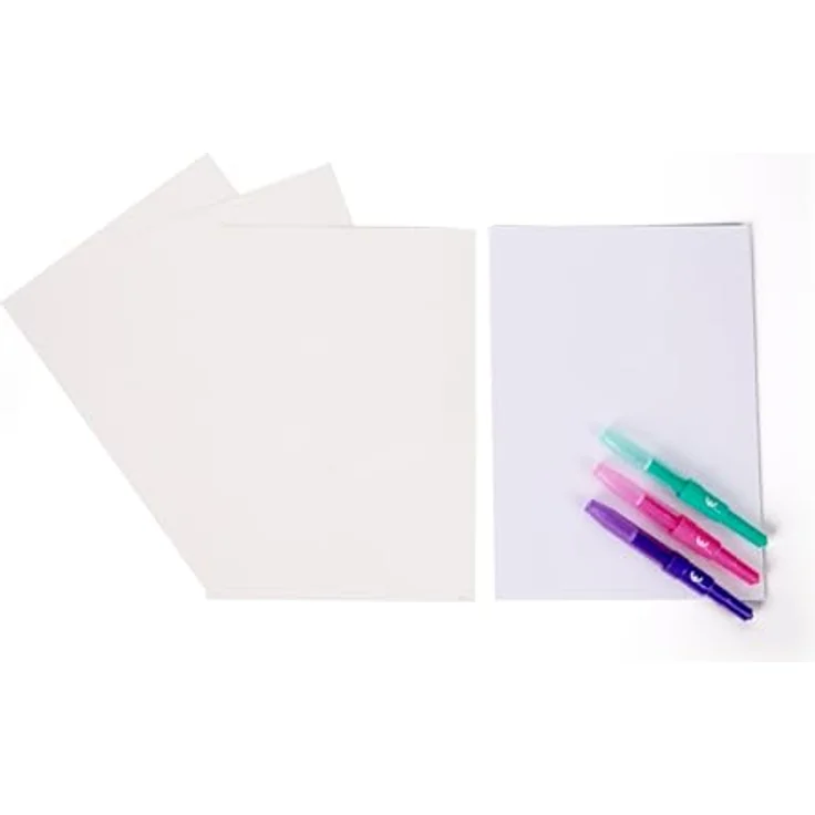 Canenco Kreativset Disney Stitch, Sprühstifte Set mit 3 Farben und wiederverwendbaren Schablonen – Bild 3