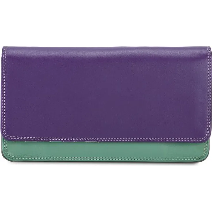 Mywalit Medium Matinee Wallet, 100% Leder, Geldbörse 17 cm, lila