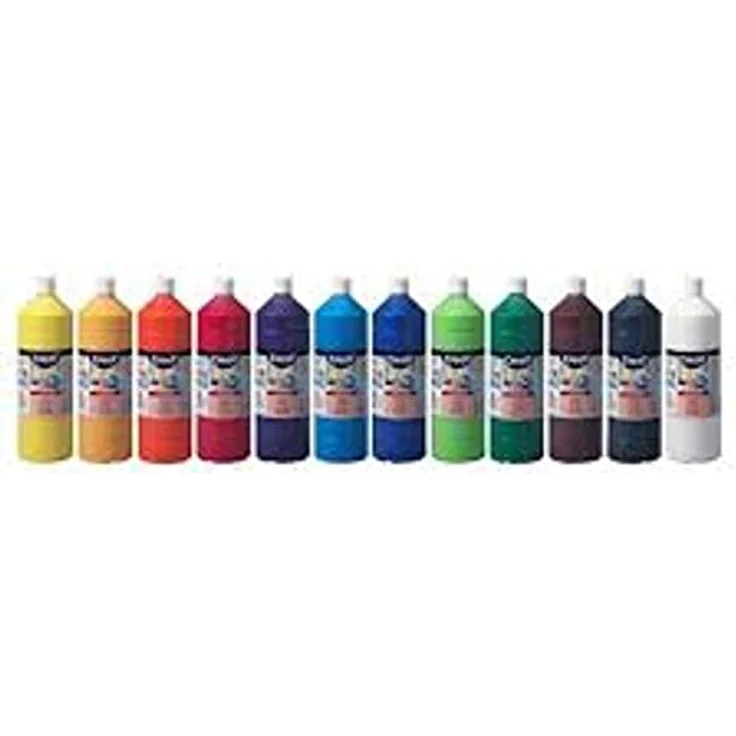 Creall Havo Basic 1000 ml Plakatfarbe, wasserbasierte Posterfarbe in Primärrot, für Kinder ab 4 Jahren – Bild 2