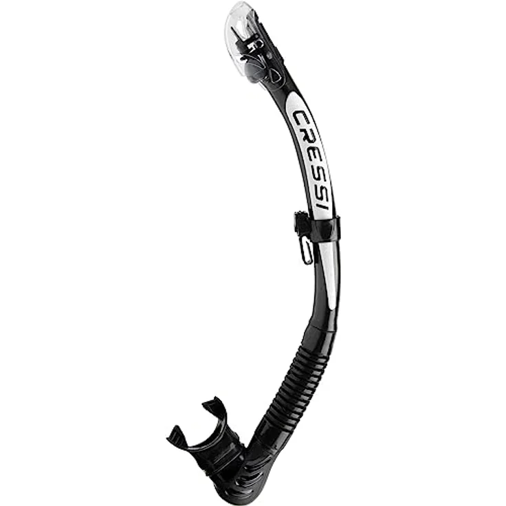 Cressi Alpha Ultra Dry - Schnorchel Trocken Ideal zum Schnorcheln, Apnoe und Tauchen – Bild 1