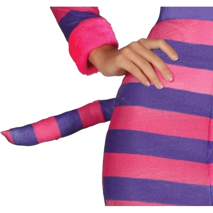 Fiestas Guirca Grinsekatze Kleid für Damen, lila, One Size Kostüm – Bild 5