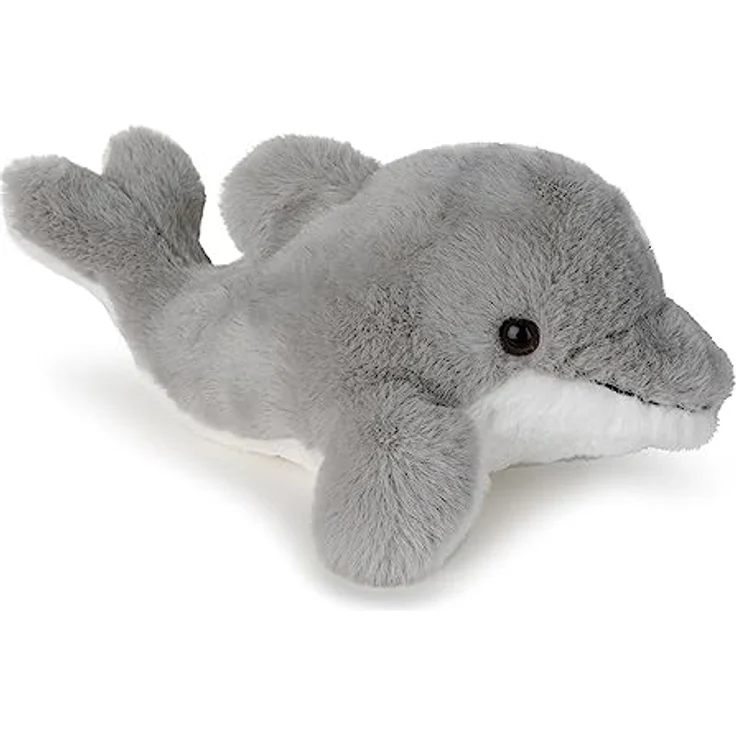 WWF ECO Plüschtier Delfin, lebensechte 22cm Plüschfigur aus 100% recycelten Materialien – Bild 2
