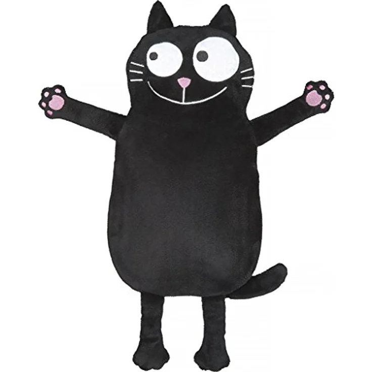 OTTO moses. Ed, the Cat Wärmflasche mit weichem Bezug zum Kuscheln und Entspannen – Bild 1