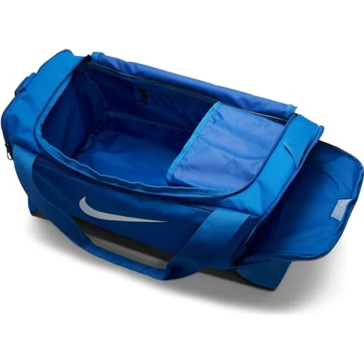 Nike Sporttasche NK BRSLA S DUFF - 9.5 (41L), schwarz, recyceltes Polyester, beschichteter Boden – Bild 6