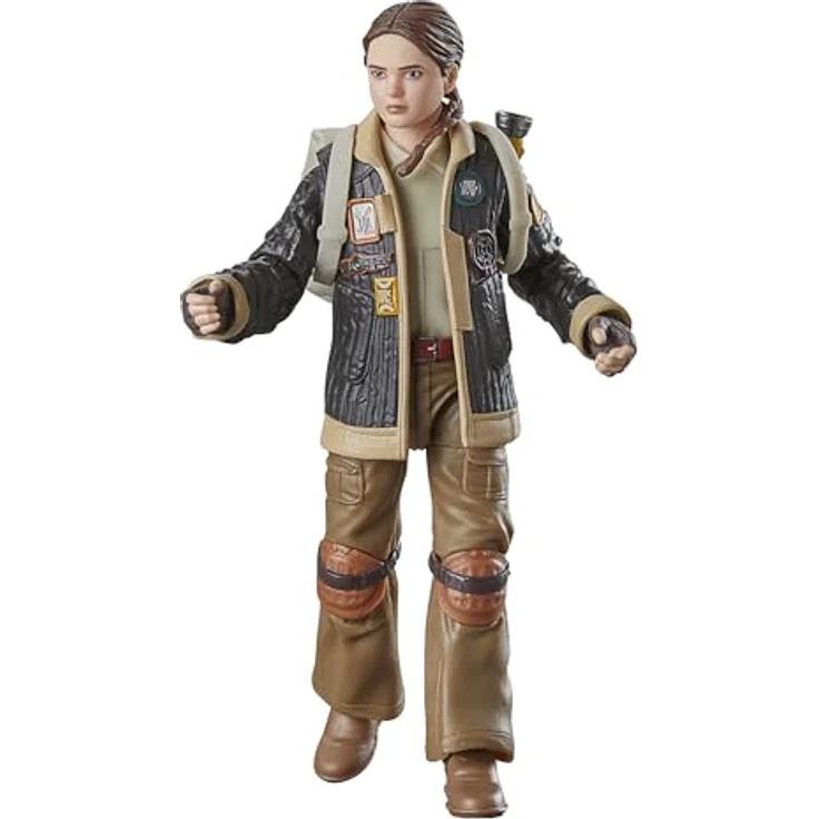 Star Wars The Black Series Fern, Skeleton Crew Action-Figur mit Rucksack und Taschenlampe, 15 cm – Bild 3