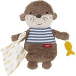 Fehn Greifspielzeug Otter Theo, Knister-Otter mit Raschelpapier für Babys ab 0 Monaten