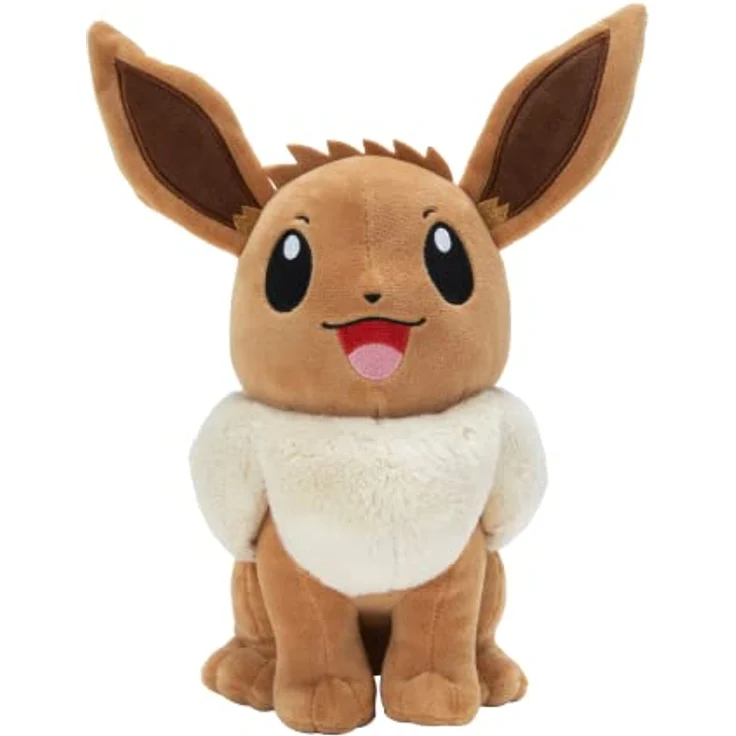 Pokémon PKW3105 - 30cm Plüsch - Evoli, offizielles Pokémon Plüsch – Bild 1