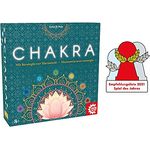 Game Factory 646277 Chakra, Mit Strategie zur Harmonie, Familienspiel, Strategiespiel für Erwachsene und Kinder ab 8 Jahren (Grundspiel)