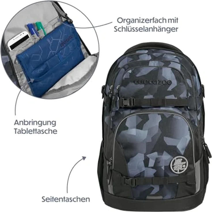 Coocazoo Porter Grey Rocks – Bild 10