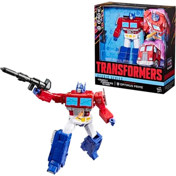 Hasbro The Transformers: The Movie Studio Series Leader Class Actionfigur MTMTE Collection, Optimus Prime, 18 cm, mit Leadership Matrix und Blaster, 40 Schritte Verwandlung – Bild 4