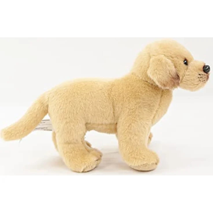 Teddys Rothenburg Labrador 20 cm stehend, blonder Plüschhund, kuschelweiches Kuscheltier, maschinenwaschbar bis 30°C – Bild 2