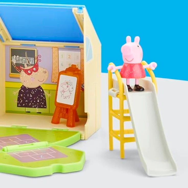 Hasbro PEP Peppas aufklappbare Spielgruppe, Spielset mit Peppa Figur und 7 Accessoires, kreativ für Kinder ab 3 Jahren – Bild 10