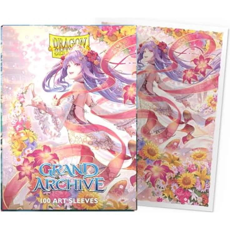 Dragon Shield Grand Archive Matte Art Sleeves, 100 CT - Premium TCG Sleeves für Pokemon, One Piece & Magic: The Gathering, Diao Chan: Idyll Corsage – Bild 2