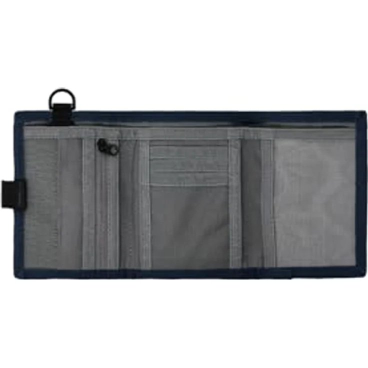 Jack Wolfskin Gutleut Wallet, Herren Portemonnaie aus 100% recyceltem Polyester, Blau, leicht und strapazierfähig mit reflektierenden Details – Bild 3