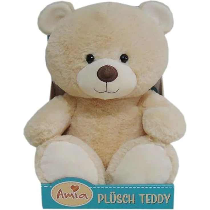 Vedes Amia Plüsch Teddy Glow in The Dark, 40 cm mit Leuchtfunktion im Dunkeln