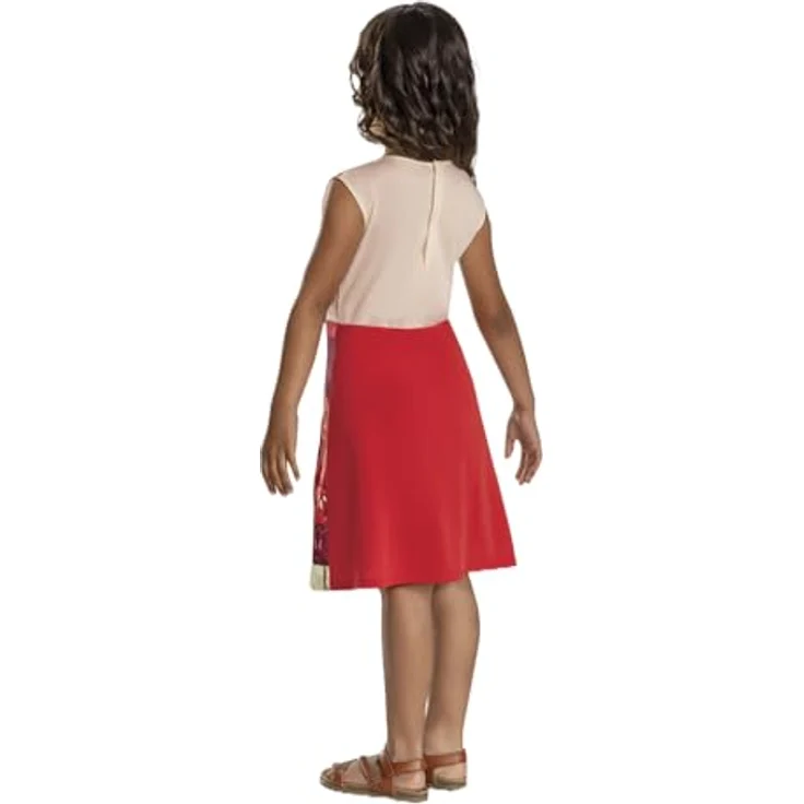 Disguise Moana Basic Plus Kleid (EU), Disney lizenziertes Kinderkostüm mit filmgenauen Details, bequem und atmungsaktiv, ideal für Abenteuer und kreatives Spielen – Bild 3
