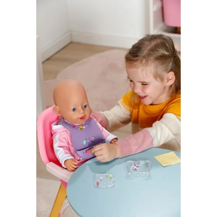BABY Born Lätzchen Pin-Play aus Kunststoff mit verschiedenen Pins zum Verzieren, 837221 Zapf Creation – Bild 5