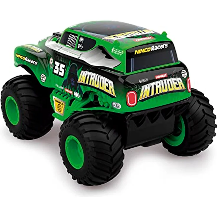 Ninco Intruder, Ferngesteuertes Monstertruck im Maßstab 1:16, 500-mAh-Akku, progressive Beschleunigung, 2,4-GHz-Sender, ab 6 Jahren – Bild 2