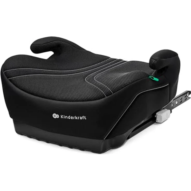 KinderKraft I-BOOST 2 PRO, Autokindersitz mit Sicherheitsfunktionen, schwarz – Bild 1