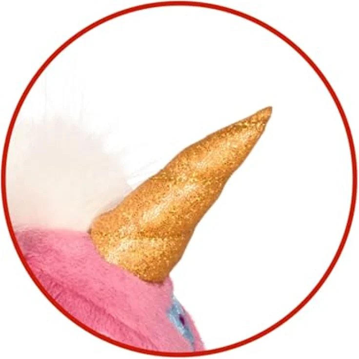 Die Spiegelburg Coppenrath 21916 Einhorn-Paradies - Kuscheltier Einhorn Berry - Glitzerndes Horn, weiße Flügel, ca. 27 cm groß – Bild 2