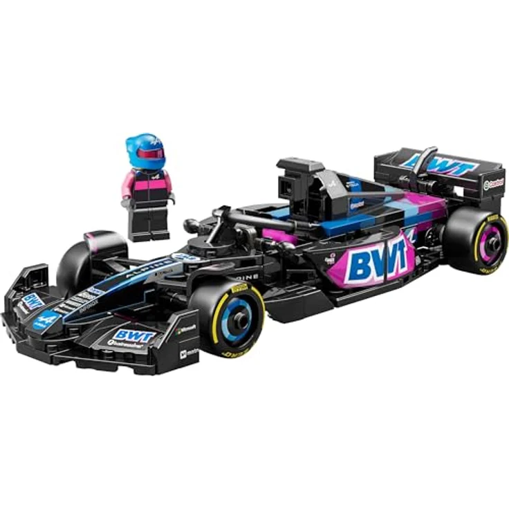 LEGO Speed Champions BBWT Alpine F1 Team A524, Formel 1 Rennwagen mit Minifigur, Spielzeug für Jungen und Mädchen ab 10 Jahren, ideales Vatertagsgeschenk – Bild 2