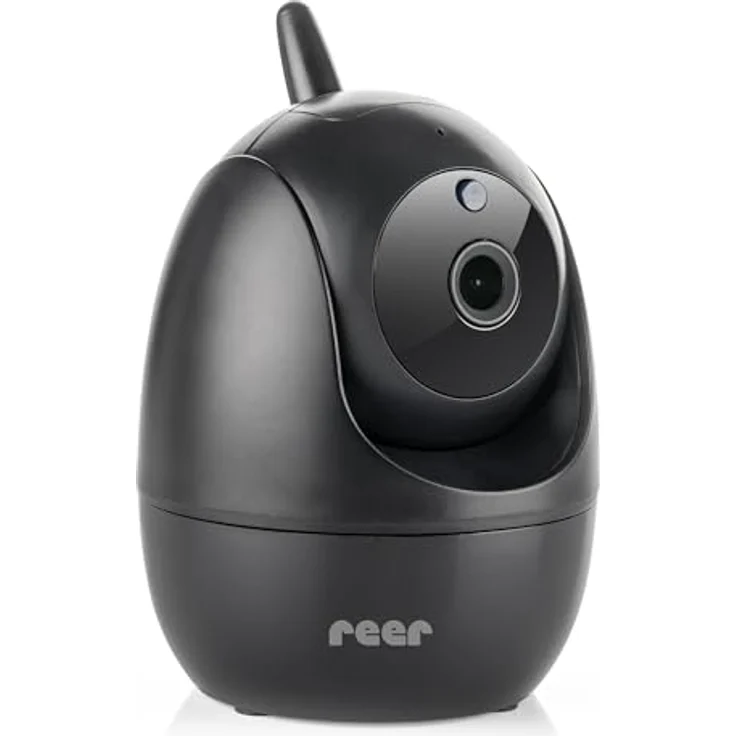 reer Zusatzkamera 80520 BabyCam Pro HD Move, abhörsicher mit Nachtsicht, 350° schwenkbar, schwarz – Bild 7