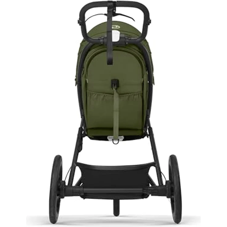 Cybex Avi Spin, Kinderwagen mit schwenkbarem Vorderrad und Luftbereifung, für City und Jogging, schwarz – Bild 5