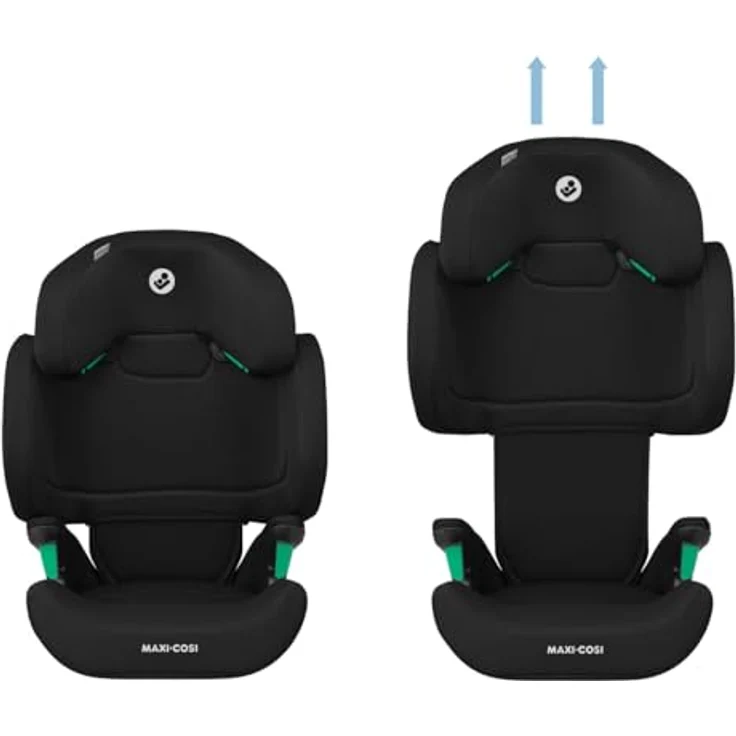 Maxi-Cosi RodiFix R i-Size Autokindersitz, ISOFIX-Kindersitz mit G-CELL Seitenaufprallschutz, verstellbare Höhe, ClimaFlow, Authentic Black – Bild 4
