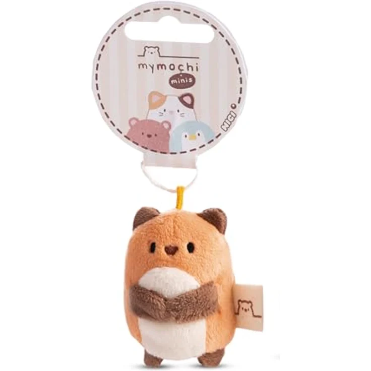 NICI Kuscheltier Fuchs Geeks, 5 cm rot, weiches Plüsch-Stofftier mit Clip für Kinder & Erwachsene, ideale Geschenkidee – Bild 4