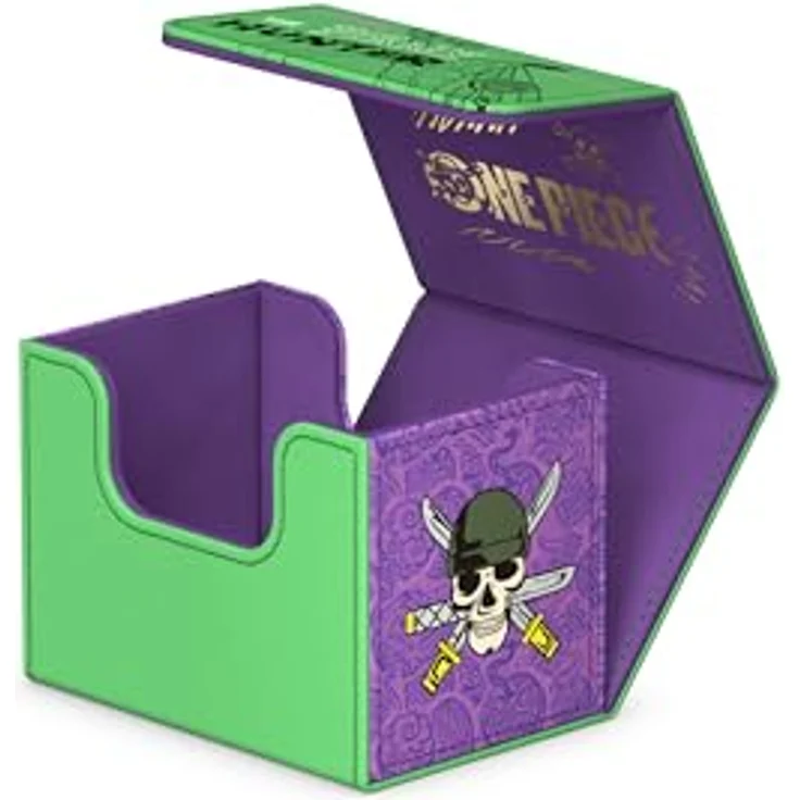 ULTIMATE GUARD Sidewinder 80+ Xenoskin Deck-Box, robuster Schutz für Sammelkarten, Grün, 1 Stück – Bild 3