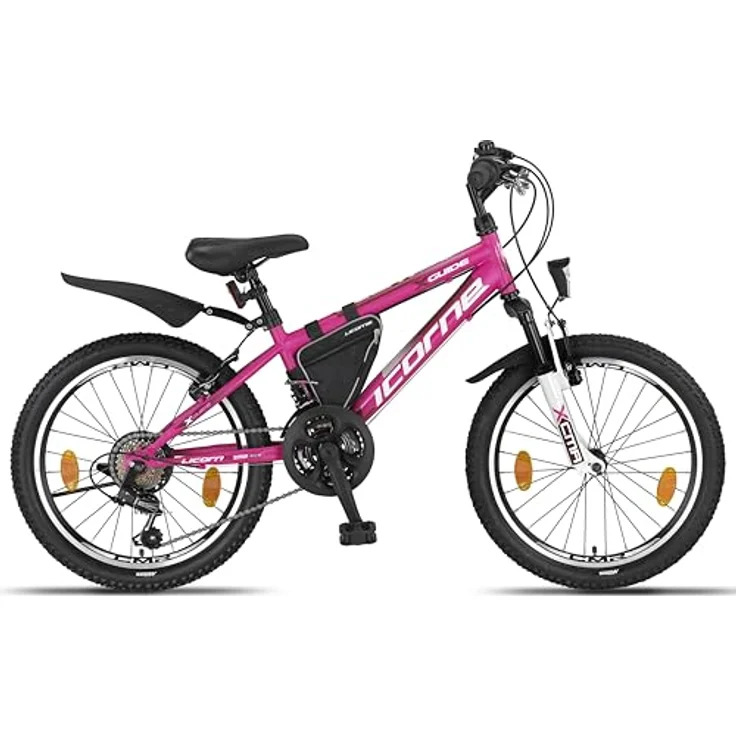 Licorne Bike Guide Premium Mountainbike in 20 Zoll - Fahrrad für Mädchen, Jungen, Herren und Damen - 18 Gang-Schaltung – Bild 3