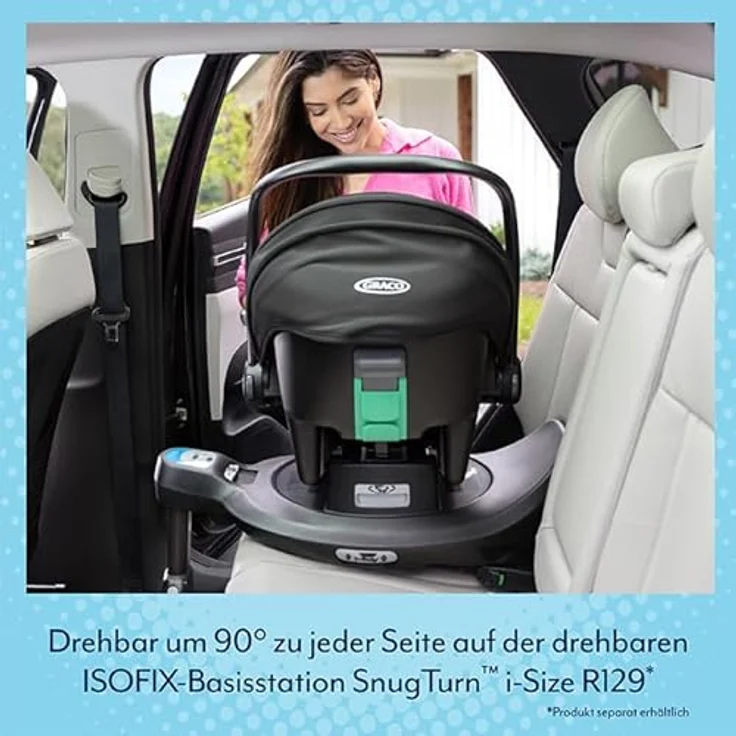 Graco Snuglite i-Size Midnight – Bild 6