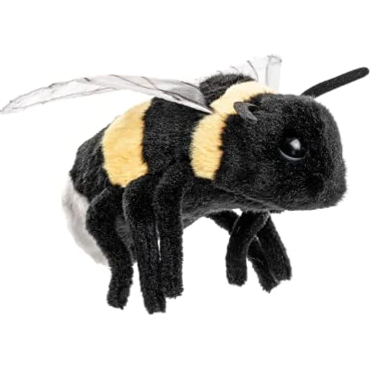 Uni-Toys - Hummel - 16 cm (Länge) - Plüsch-Insekt, Biene - Plüschtier, Kuscheltier – Bild 2