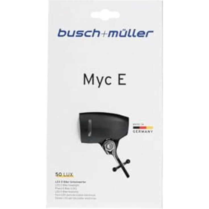 Busch&Müller B&M LED-Scheinw. b&m IQ Myc E max. 42 V 50 Lux schwarz Stvzo – Bild 4