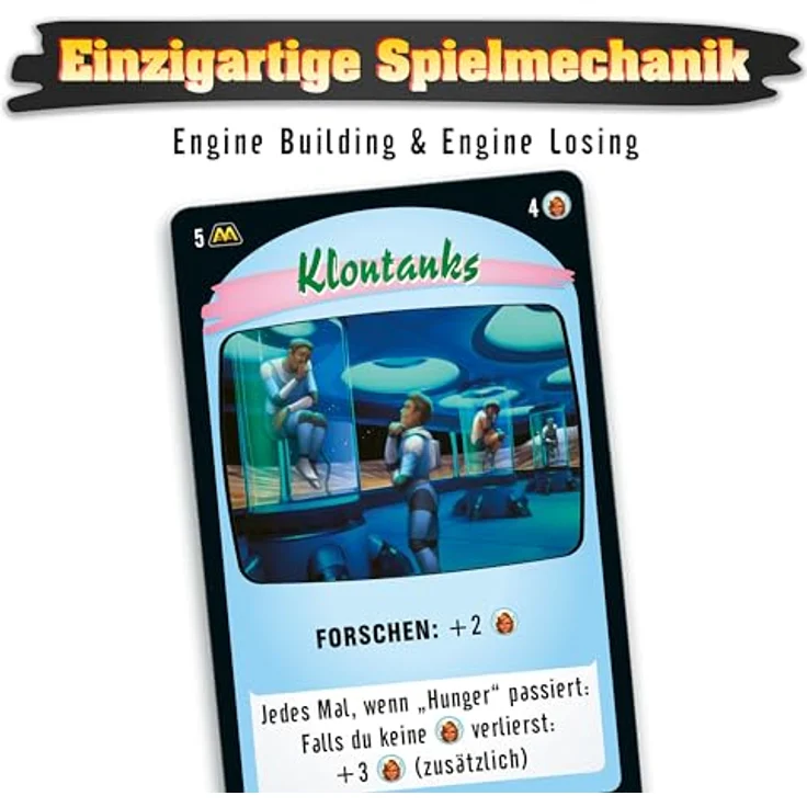Ravensburger Moon Colony Bloodbath, taktisches Kartenspiel mit schwarzem Humor für 1-5 Spieler, ab 14 Jahren – Bild 2