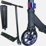 Ethic DTC Pandora L Stunt-Scooter H=90cm 3,4kg Neochrome, Stunt-Scooter mit ultraleichtem Street-Deck aus Aluminium 6061