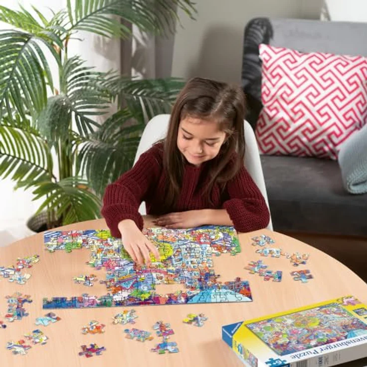 Ravensburger Finde die Fehler, 100-teiliges Puzzle für Kinder ab 6 Jahren, familienfreundliches Motiv – Bild 3