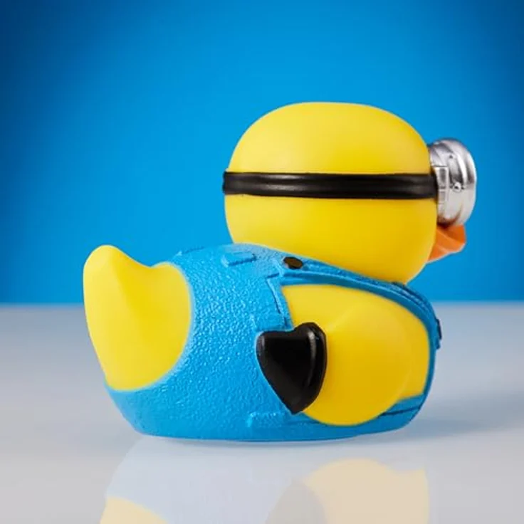TUBBZ Mini Bob Sammelbare Vinyl-Gummiente - Offizielles Despicable Me 4 Minions Merchandise - Kinderfernsehen & Filme, Mini-Badewannen-Vitrine, stapelbar, ca. 5cm groß – Bild 4