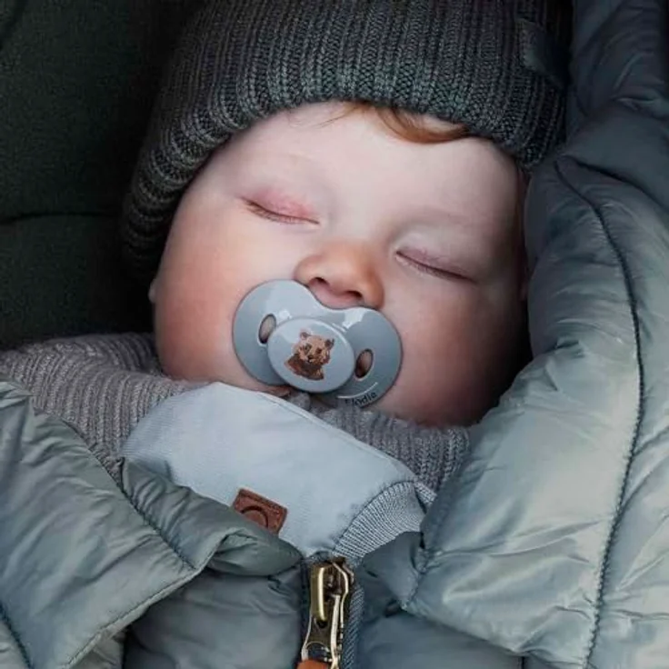Elodie Details Universeller Fußsack für Kinderwagen, recyceltes Material, wasserabweisend, Minesota Green – Bild 5
