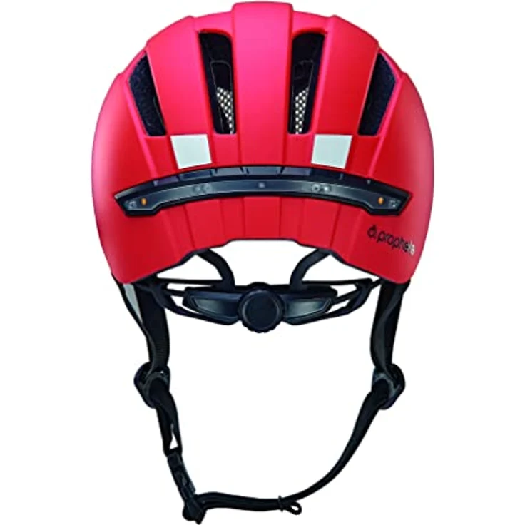 Fahrradhelm ECO Urban, rot, 52-58 cm – Bild 6